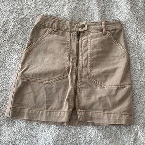 Urban Outfitters BDG Zip Up Skirt